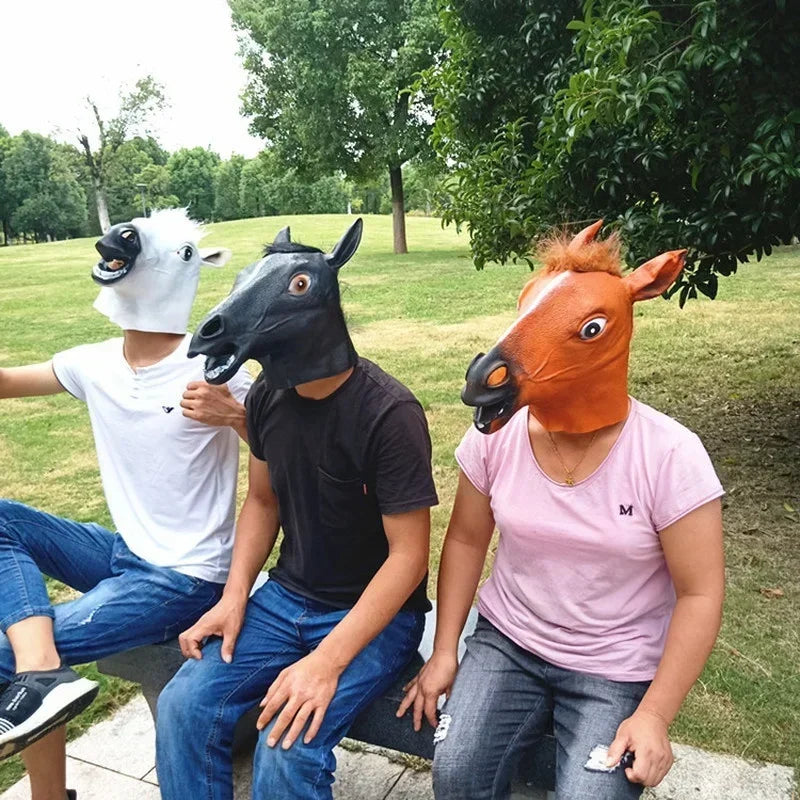 Hilarious Horse Head Mask